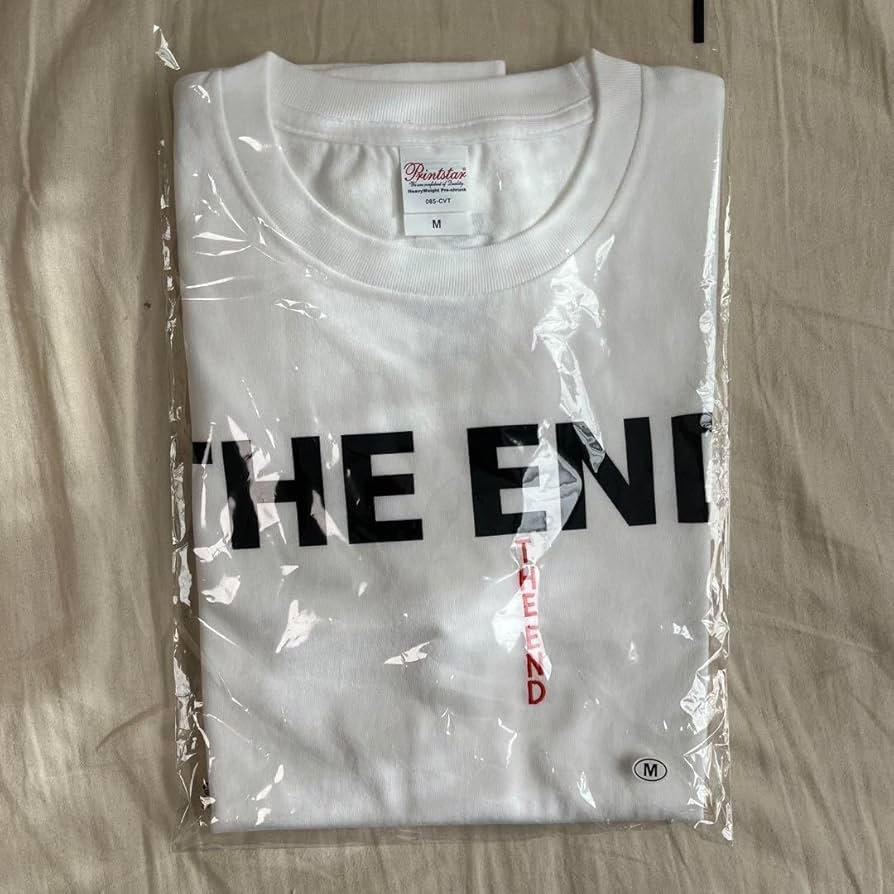 アイナ・ジ・エンド Tシャツ Lサイズ ホワイト 赤い涙 THE END アイナ・ジ・エンド Tシャツ Lサイズ ホワイト 赤い涙 THE END